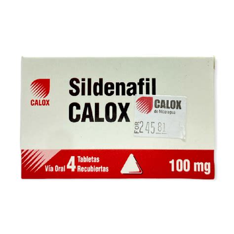 1 Sildenafil 100 Mg Calox Caja X 4 Tabletas Precio X Unidad Super 1 Sildenafil 100 Mg Calox Caja X 4 Tabletas Precio X Unidad Super