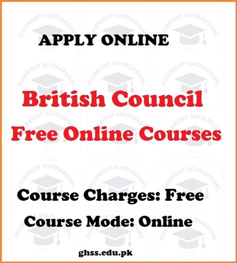 British Council Free Online Courses 2025 2026 Apply Online British Council Free Online Courses 2025 2026 Apply Online