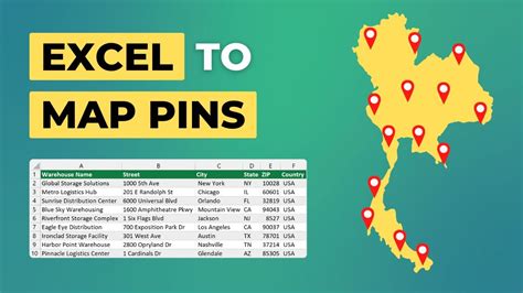 Google Maps Creator Data Lab - Create A Custom Google Map With Pins From Excel Address List Drop