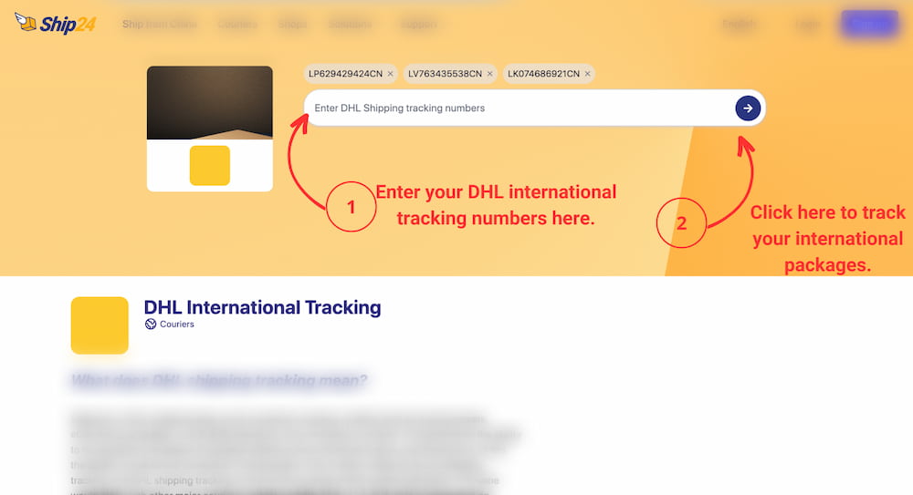 Dhl Tracking Dhl International Tracking Trackingmore Dhl Tracking Dhl International Tracking Trackingmore