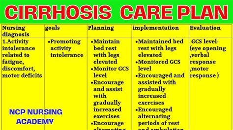 Liver Cirrhosis Nursing Care Plan Managementdocx Liver Ncp Pdf Liver Cirrhosis Nursing Care Plan Managementdocx Liver Ncp Pdf
