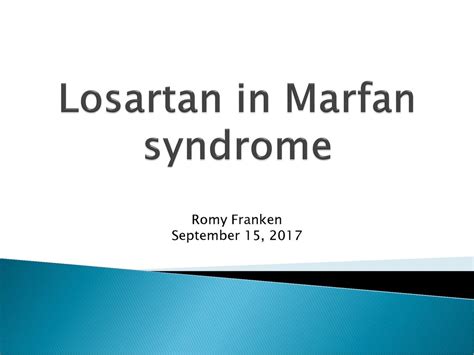 Losartan In Marfan Syndrome Ppt Download Losartan In Marfan Syndrome Ppt Download