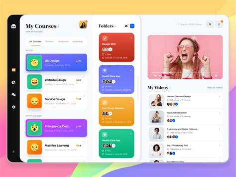 Online Course Platform Concept By Petr Dudchenko For Mind Studios On Online Course Platform Concept By Petr Dudchenko For Mind Studios On