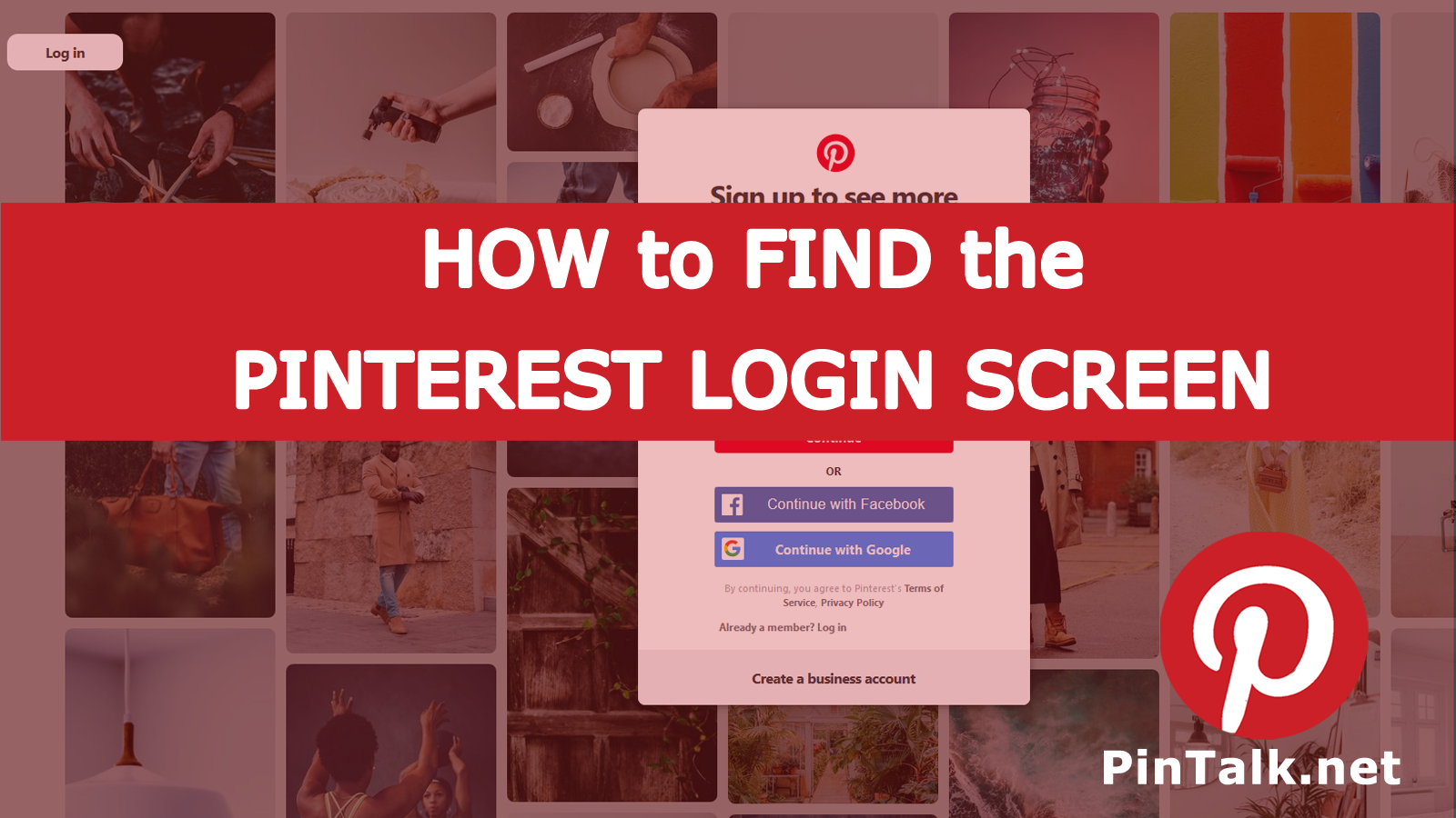 Pintrest Com Login