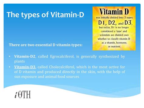 Vitamine D Types